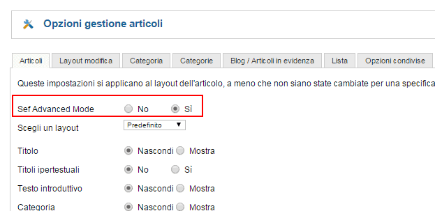 opzione