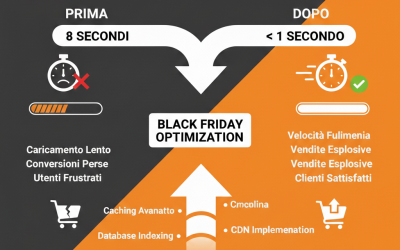 Ottimizzazione PrestaShop High-Traffic: Da 8 Secondi a Meno di 1 Secondo (Caso Black Friday)