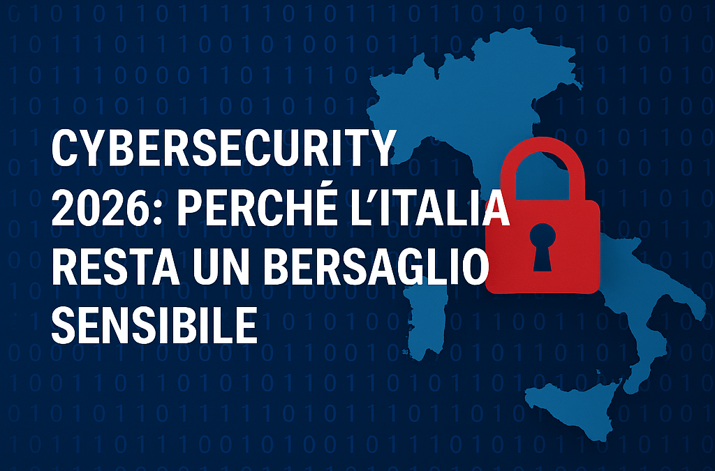 Cybersecurity 2026: perché l’Italia resta un bersaglio sensibile