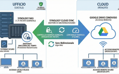 Come Sincronizzare 1.75 TB tra NAS e Cloud Senza Perdere Dati